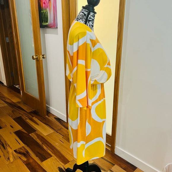 Trina Turk Yellow Floral Dress - Picture 3 of 6
